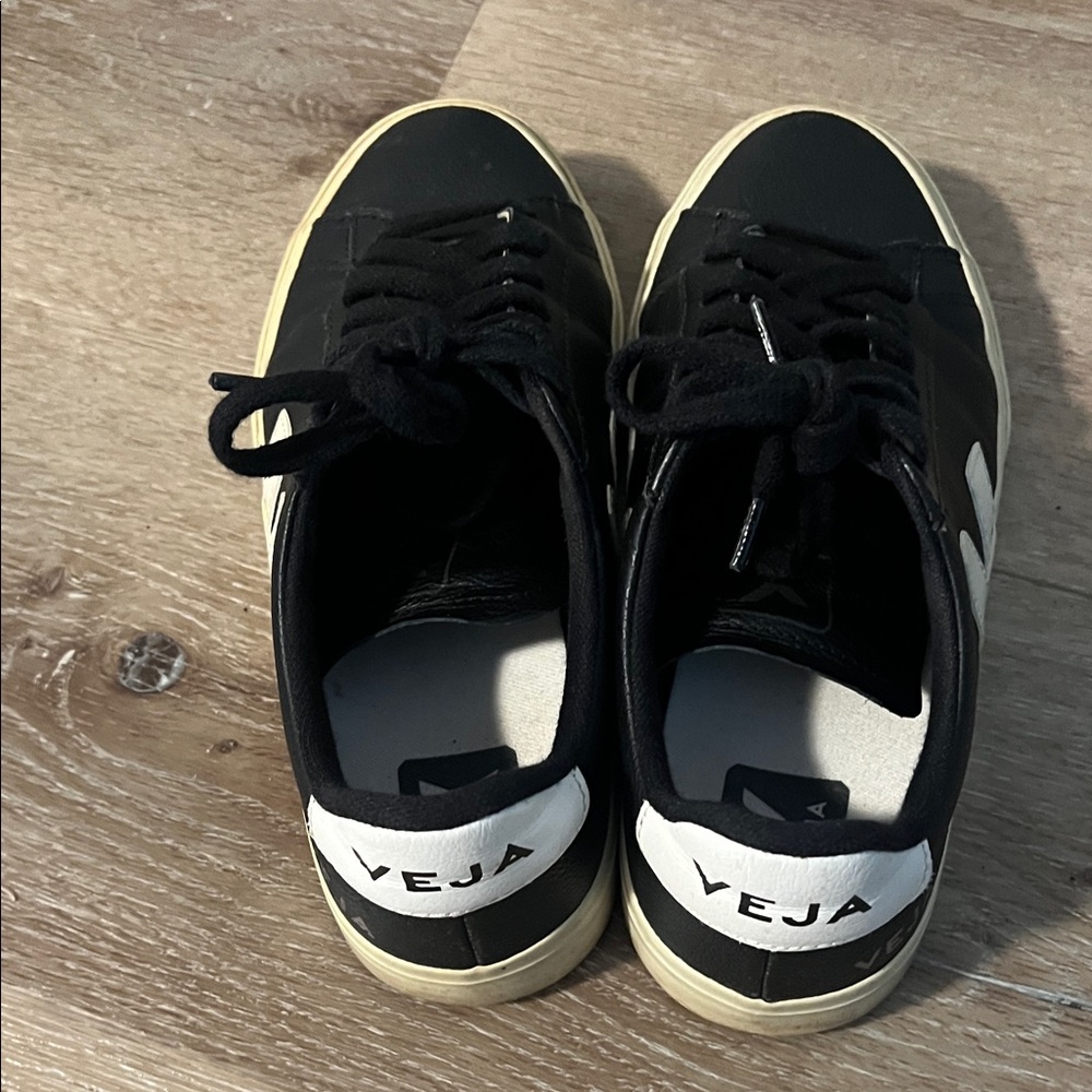 Veja Black and White Sneakers